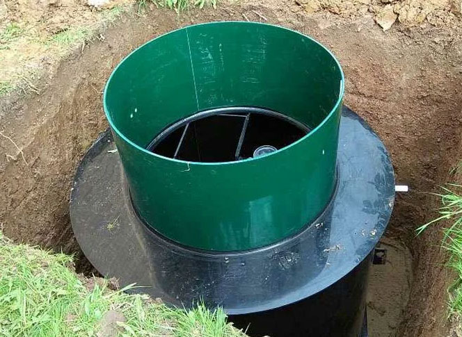 Наращивание горловины септика в Сертолово
