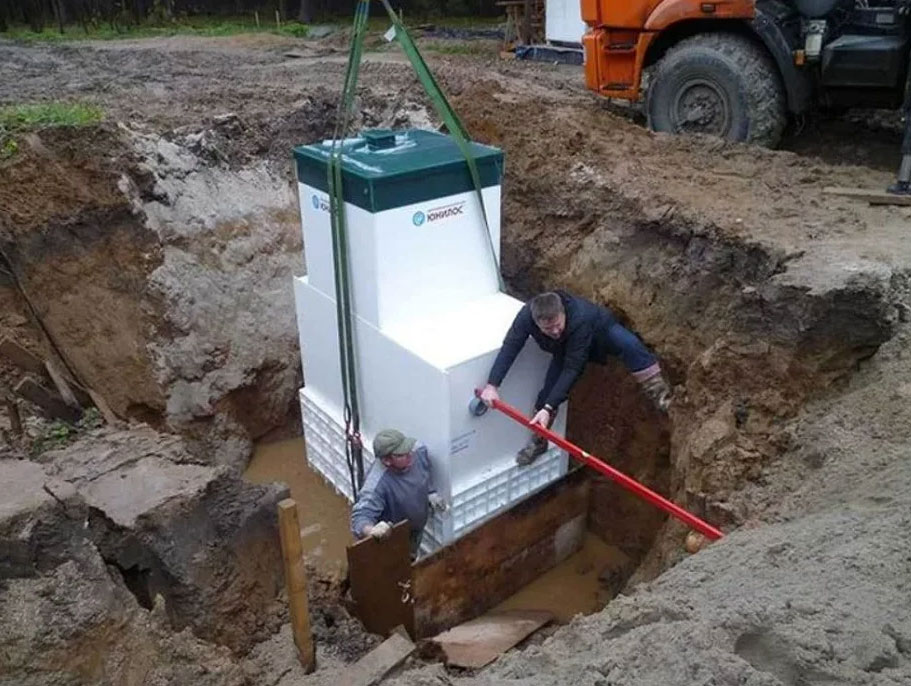Шеф-монтаж септика в Сертолово